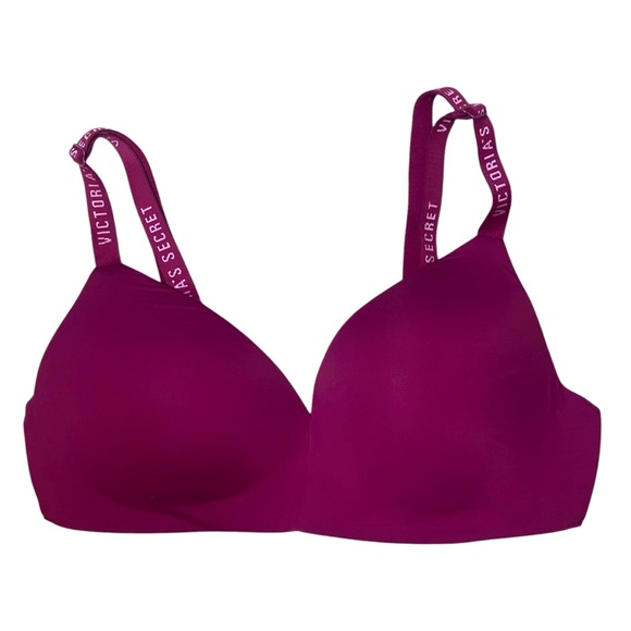 Victoria's Secret Other - Victoria's Secret Purple Bra with Branded Straps